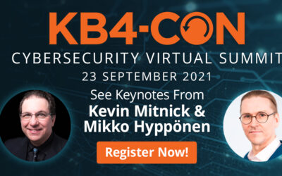 Don’t miss Kevin Mitnick and Mikko Hyppönen speak at KB4-CON